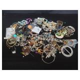 Group of costume jewelry