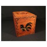 Vintage Japanese folk art sugar box