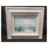 Signed oil painting on canvas