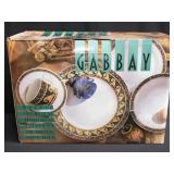 Gabbay 20 piece mosaic fine china dinnerware set