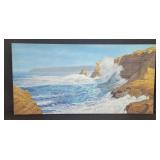 Signed David Alexander and dated oil painting on