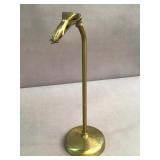 Vintage brass gloved-hand-form glove holder