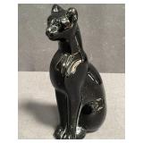 Baccarat crystal Egyptian black cat