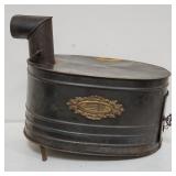 Antique salesman sample tin stove