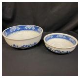 Vintage Japanese Sometsuke Oobachi bowls