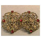 Vintage cast brass ladies