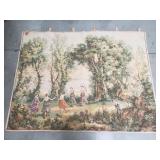 Vintage French tapestry