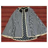 Vintage Japanese Kappa reversible rain cape