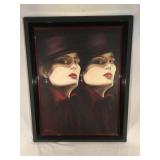 Alexi Allens oil painting on canvas