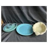 Lot of ceramic & pottery plate, ashtray & bowl