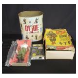 Group of Vintage GI Joe items