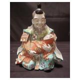 Chinese Qing Dynasty style porcelain figurine