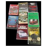 Lot of 8 vintage auto books