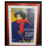 Henry de Toulouse- Lautrec print on fabric