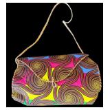 African-style handbag