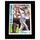 Darryl Strawberry 1984 Topps rookie card