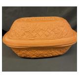 Vintage Cordon Bleu clay cooker