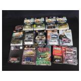 Group of collectible toy cars
