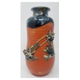 Japanese Sumida Gawa pottery vase