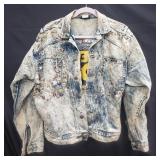 Vintage acid wash Wrangler denim jacket with