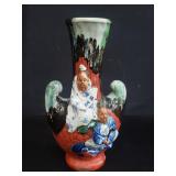 Japanese Sumia Gawa pottery vase