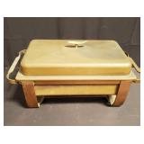APW Wyott vintage two level chafing dish