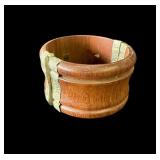 Vintage tribal wood bracelet