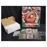 Group of football cards