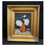 Signed A. Evans 1999 oil painting on canvas