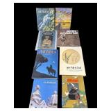 Lot of vintage coffee table books