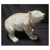 Vintage Japanese ceramic bear sculpture