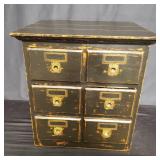 Vintage Asian apothecary cabinet