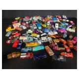 Collection of Hot Wheels toy cars