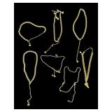 Lot of Dalmata stainless steel necklaces