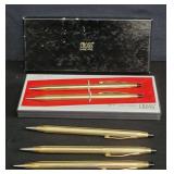 Group of Cross pens and pencils