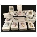 13 Hamilton Collection limited numbered sculptures