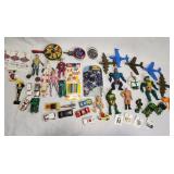 Vintage toys, 1970-80s Hot Wheels, action figures