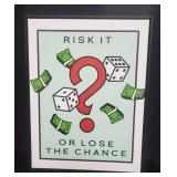 Monopoly silkscreen print