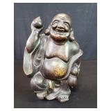 Vintage Japanese pottery Buddha figure