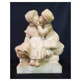 G. Mascagni sculpture " boy kissing girl "