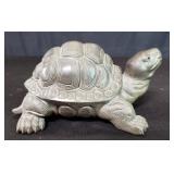 Vintage Asian pottery turtle figure