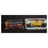 Pair of die-cast model cars