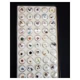 Group of gemstones and semiprecious stones