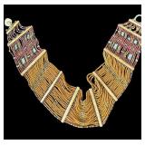 Vintage Konyak Naga beaded tribal belt/girdle