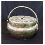 Vintage Chinese brass hand warmer
