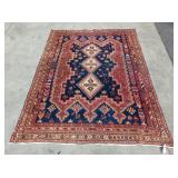 Vintage handmade rug l