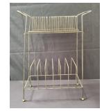 Vintage MCM wire record holder