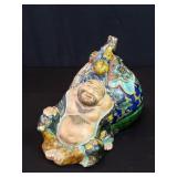 Vintage Japanese porcelain Buddha figure