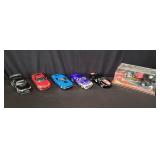 Group of die cast muscle cars