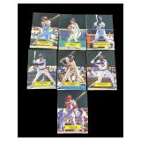 Lot of 1987 Leaf pop-up, fold-out baseball cards